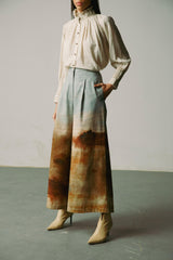 Wide Leg Pants + Kahlo Belt - CordStudio