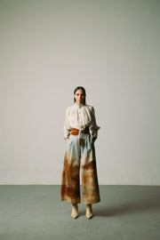 Wide Leg Pants + Kahlo Belt - CordStudio